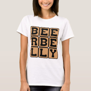 Bierbauch, Nebenwirkung vom Alegenuss T-Shirt