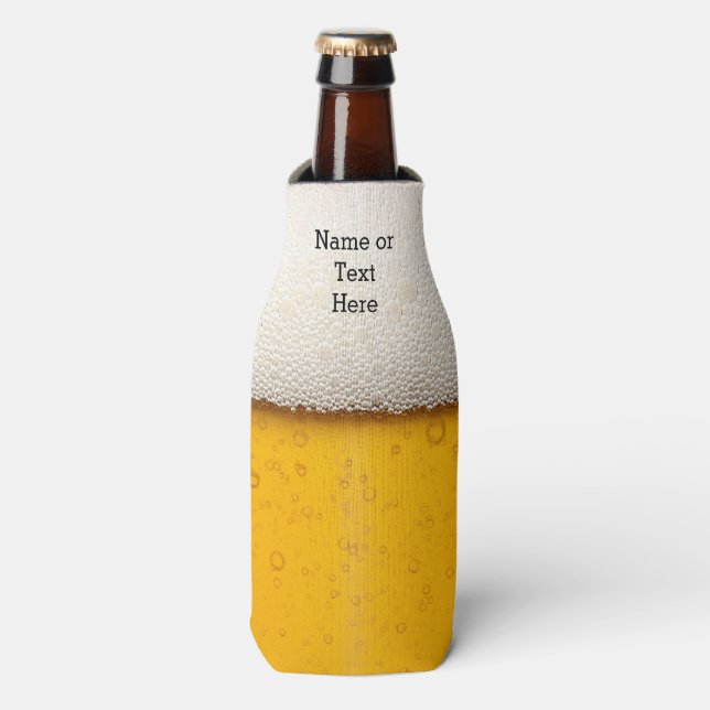 Bierblasen Flaschenkühler (Flaschenvorderseite)