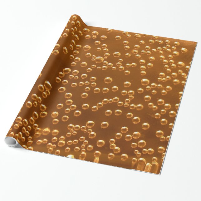 Bierblasen Geschenkpapier (Ungerollt)