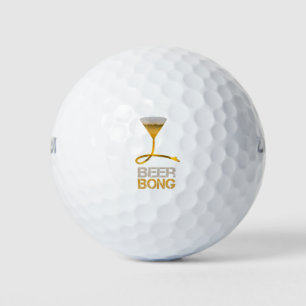 Bierbong für Frühlingspause und Junggeselinnen-Abs Golfball