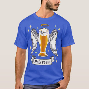 Bierbrauer Brauerei Heiliger Schaumstoff T-Shirt