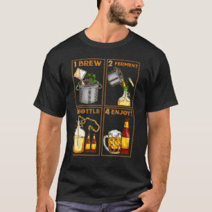 Bierbrauer Zuhause Brewing Hop Bierbrauer T-Shirt