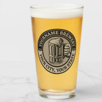 Bierbrauerei Personalisiert NAME Brauerei Big Tass
