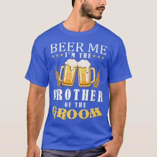 Bierbrüder des Groomtrinkteams bei Hochzeit T-Shirt