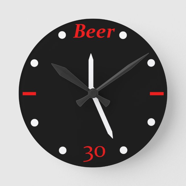 BIÈRE 30 - Horloge (Recto)