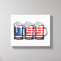 Biere American Flag 4. Juli Männer Frauen Merica D