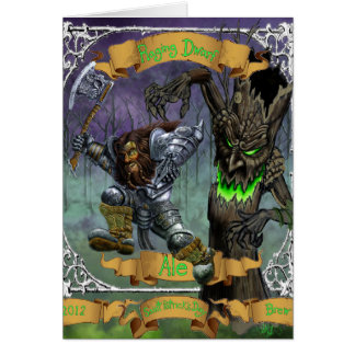 Bière anglaise naine faisante rage