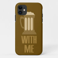 Bière avec moi coque iphone