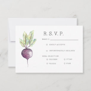 Bière biologique Veggie Watercolor RSVP