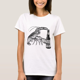 Bière Boire Homard Drôle Artisanat T-Shirts de biè