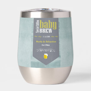Bière brassée bébé personnalisée Étiquette Drôle D