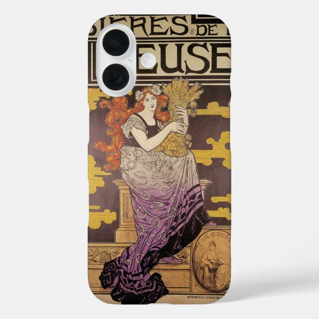Biere de la Meuse von Marc Auguste Bastard iPhone 16 Hülle (Rückseite)