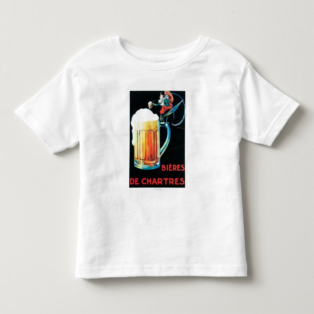 Biere fördernden Plakats Chartres Kleinkind T-shirt (Vorderseite)