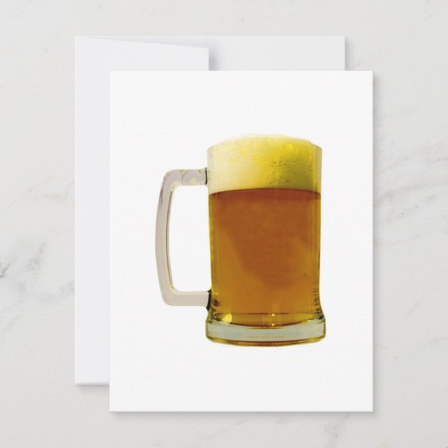 Bière Invitation - Bière Invitations personnalisés (Devant)