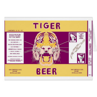 Bière Manhattan de tigre brassant la boîte de