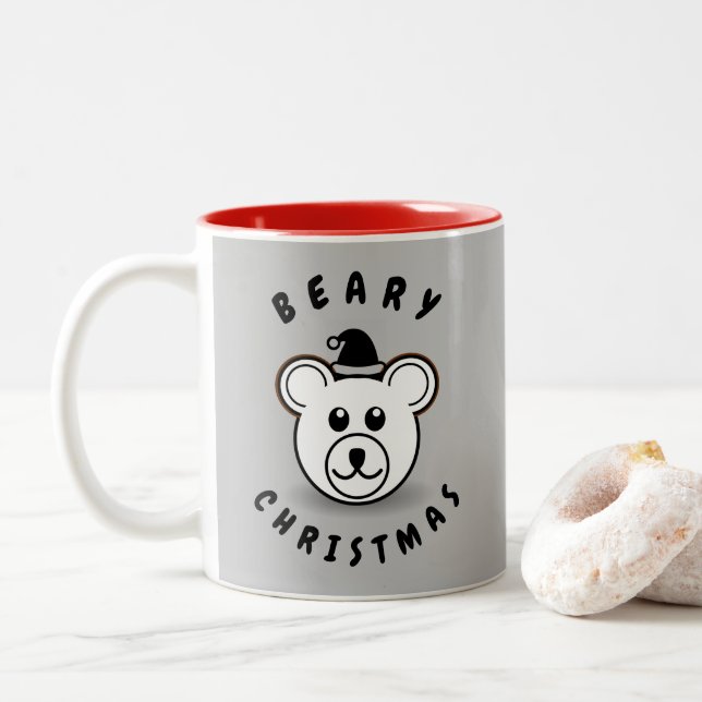 BIÈRE NOËL VACANCES MUG (Avec donut)