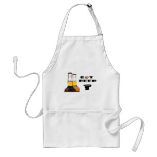 Bière obtenue ? Tablier drôle de BBQ