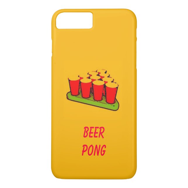 Bière Pong iPhone 7 Plus Coque (Dos)