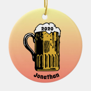 Bière Stein Design Ornement céramique