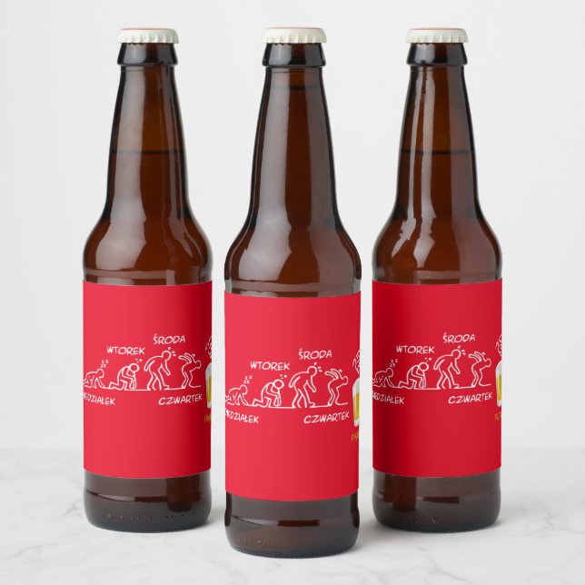 Bierentwicklung Bierflaschenetikett (Flaschen)