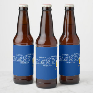 Bierentwicklung Bierflaschenetikett