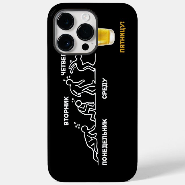 Bierentwicklung Case-Mate iPhone 14 Pro Max Hülle (Rückseite)