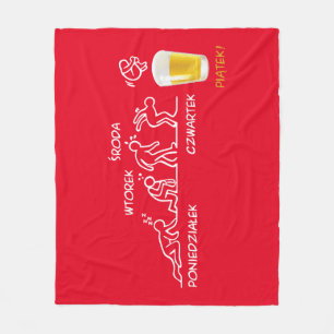 Bierentwicklung Fleecedecke