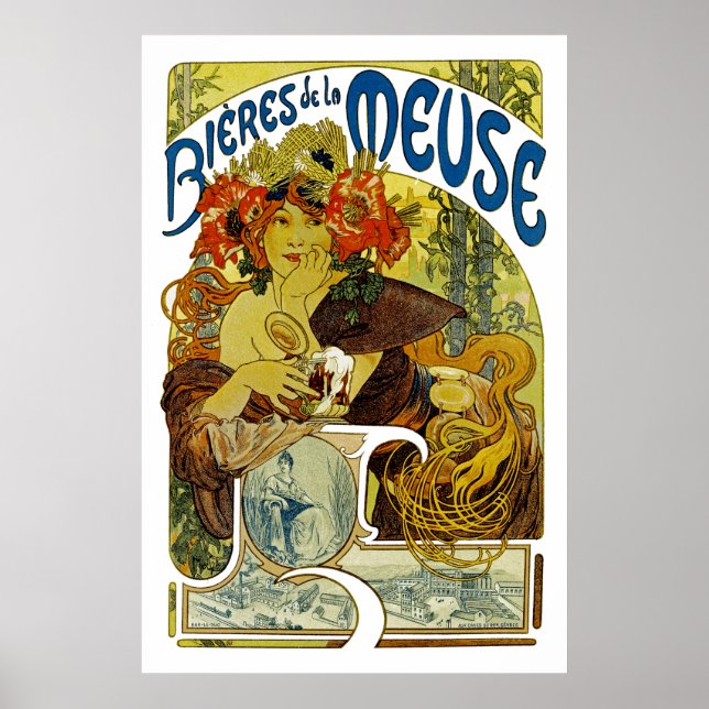 Bieres de La Meuse Poster (Vorne)