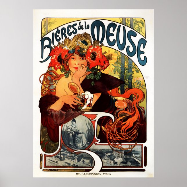 Bieres De La Meuse Poster (Vorne)