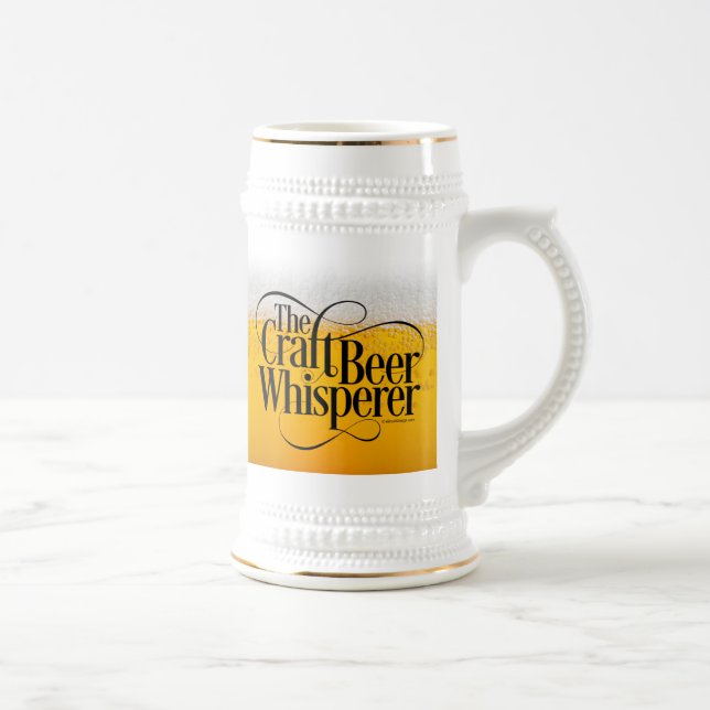 Bierfischer Whisperbierstein Bierglas (Rechts)