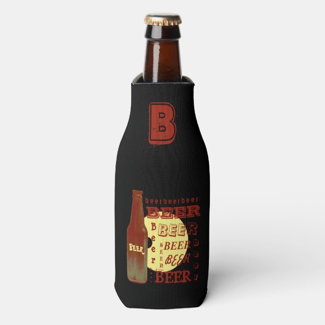 Bierflasche Flaschenkühler (Flaschenvorderseite)