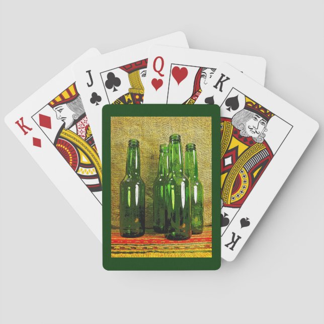 Bierflaschen Spielkarten (Rückseite)