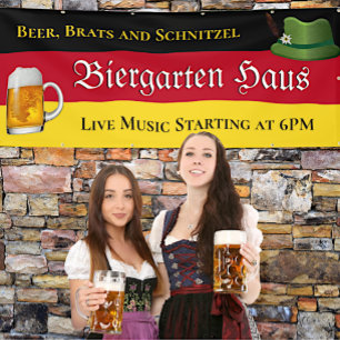 Biergarten 3 Werbebanner Banner