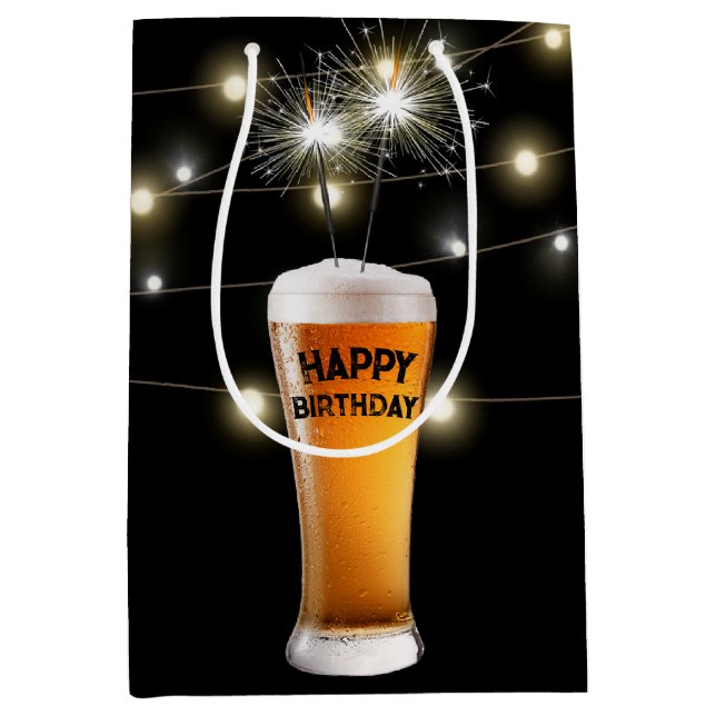 Bierglas Mittlere Geschenktüte (Vorderseite)
