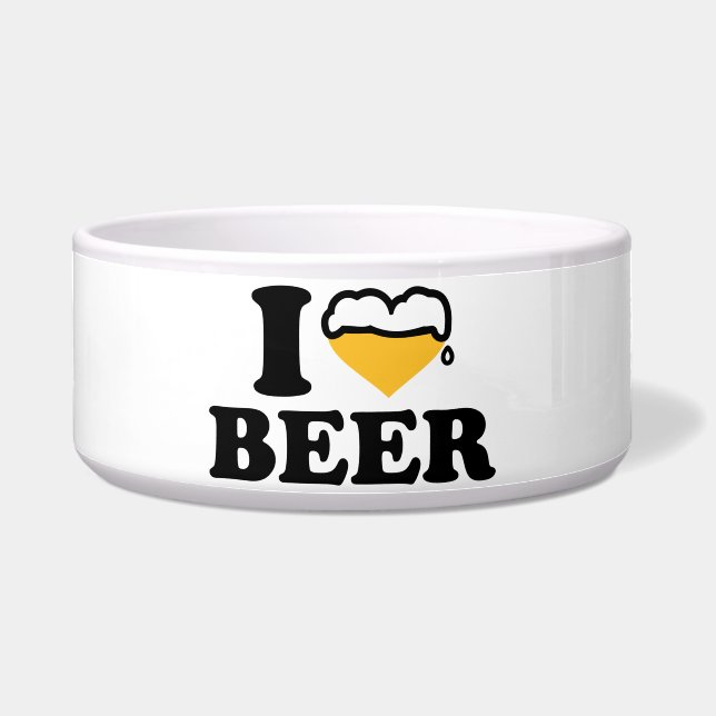 Bierherz der Liebe I Napf (Vorderseite)