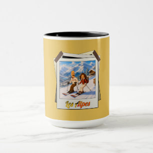 Bierkrug oder Tasse Alpes Kek und Ina - Geschenkid