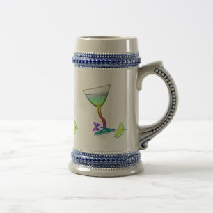 BIERKRUG - SCHMETTERLING MARTINI BIERGLAS