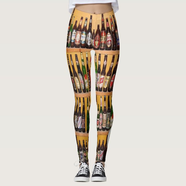 Bierlange Leggings (Vorderseite)