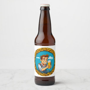 Bierliebhaber Bierflaschenetikett