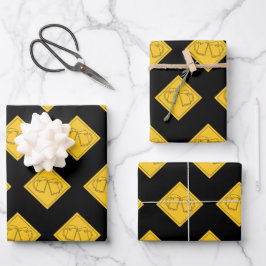 Bierliebhaber Sign Geschenkpapier Set