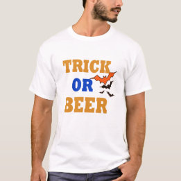 Bierliebhaber-Trick oder lustige Halloween-Shirt T-Shirt