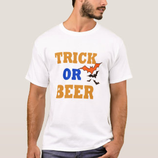 Bierliebhaber-Trick oder lustige Halloween-Shirt T-Shirt