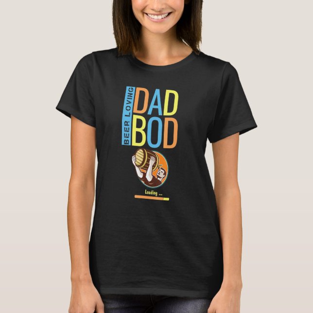 Bierliebhaber Vater Bod für Vater Pop Papa Daddy T-Shirt (Vorderseite)