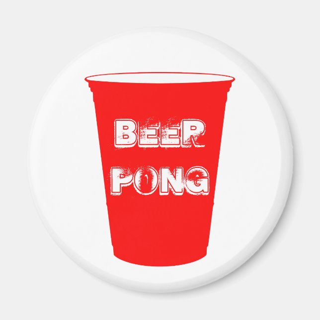 Bierpong Magnet (Vorne)