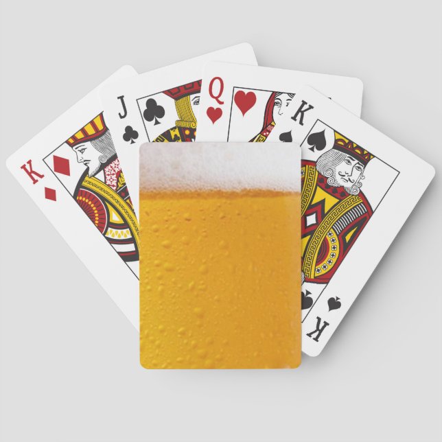 Bierschaum 3-Spielkarten, Standardkennzahlen Spielkarten (Rückseite)