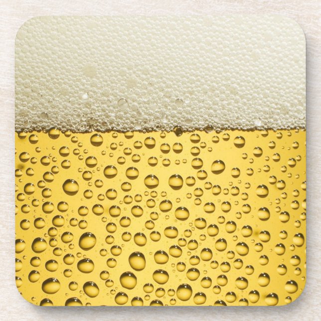 Bierschaum-Hartkunststoff-Untersetzer mit Korkrück Untersetzer (Vorderseite)