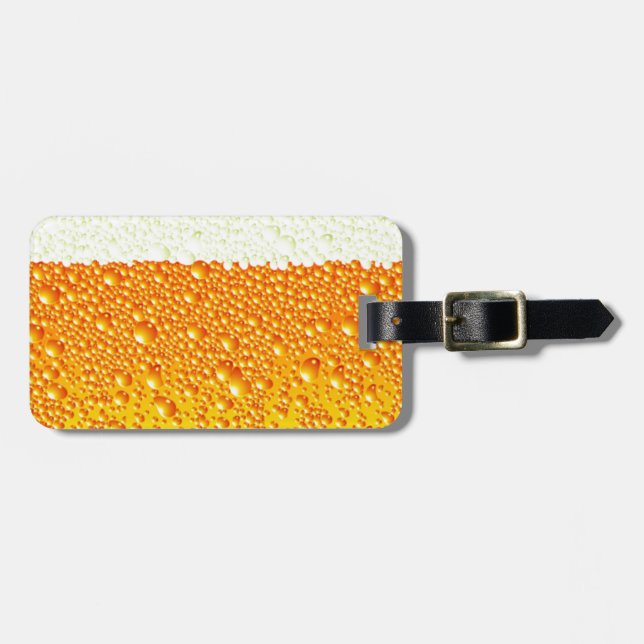 Biersnob Gepäckanhänger (Vorderseite horizontal)