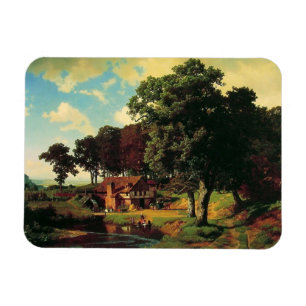 Bierstadt Albert, A Rustic Mill Magnet
