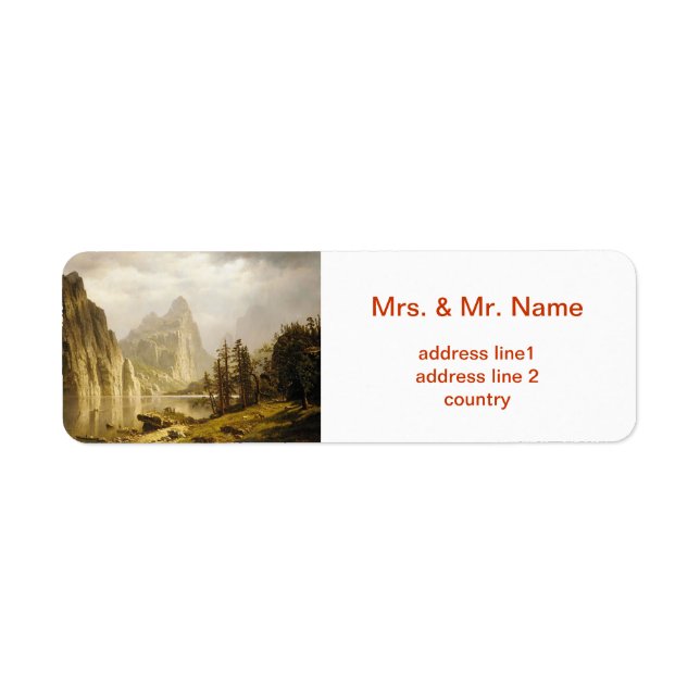 Bierstadt Albert Merced Fluss Yosemite Valley (Vorne)