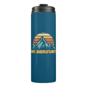 Bierstadt Colorado Retro Turquoise Thermosbecher